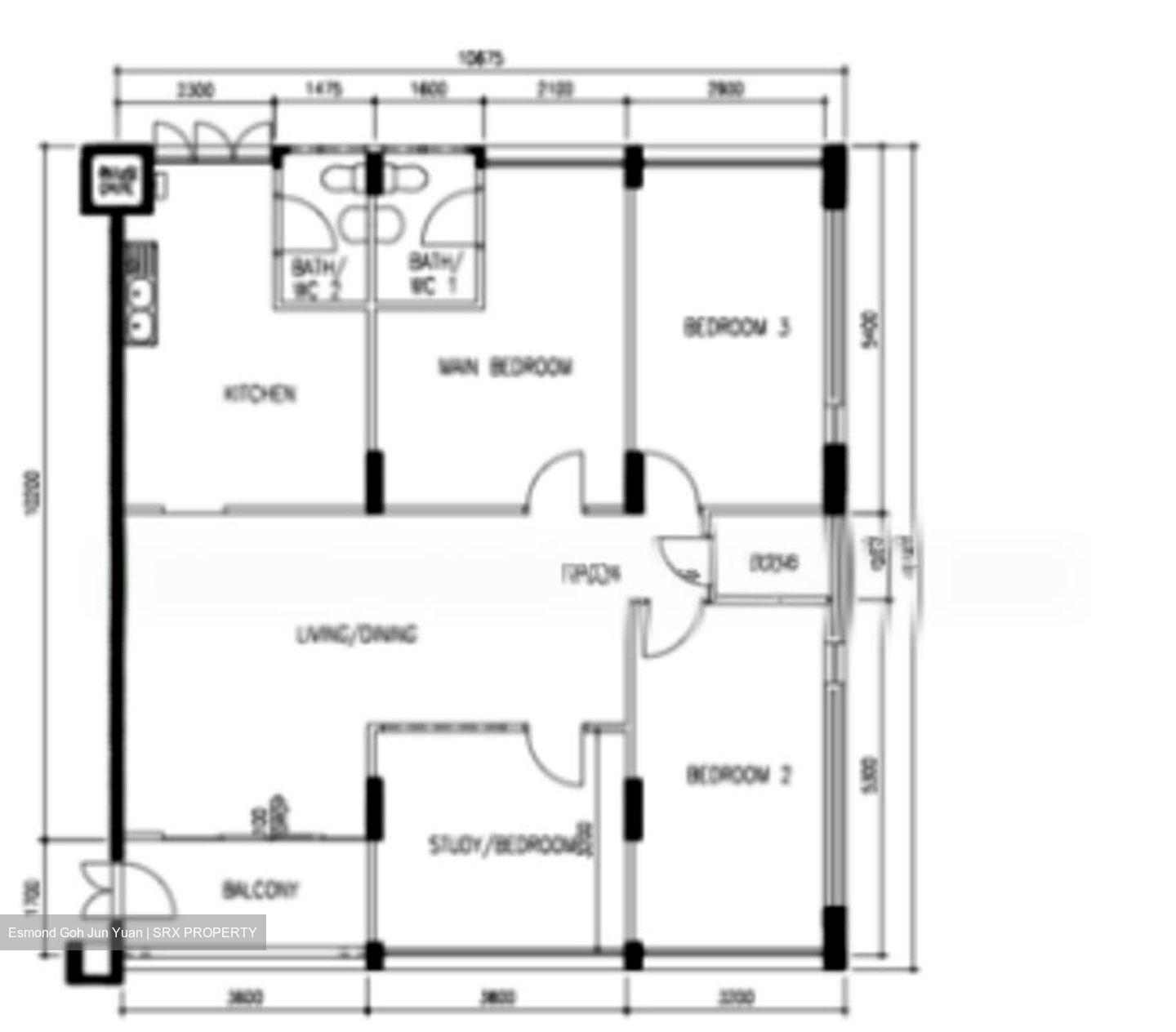 Blk 302 Yishun Rivergreen (Yishun), HDB 5 Rooms #536949191